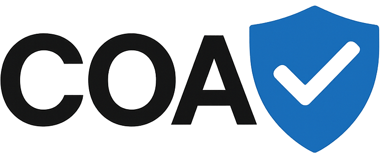 COA,供應商產品檢驗報告