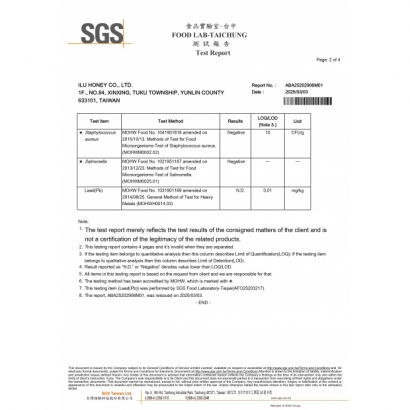 20250303REPORT HONEY FLAVORED SYRUP SGS_ENG VER.__page-0002.jpg